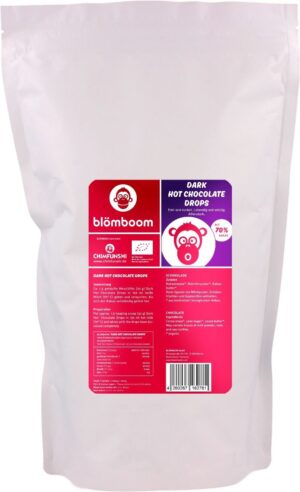 BLOMBOM DARK CHOCOLATE DROPS 1000G