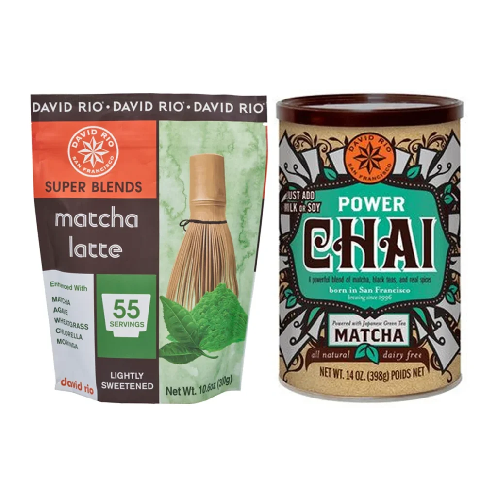 Hero Blends Matcha Latte 300g + David Rio Power Chai 398g